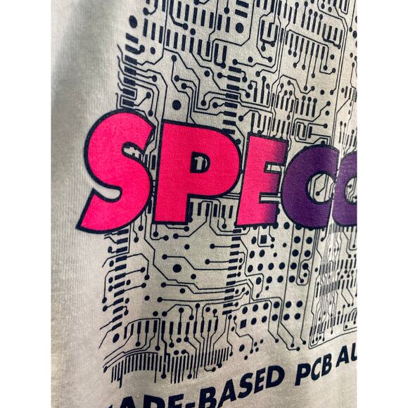 Vintage Tech shirt USA made size Large Specctra shape based pcb automataion - Picture 5 of 10